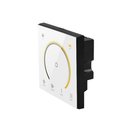 [1886020] Controlador táctil empotrable bicolor (blanco frío a cálido) para tiras LED, DC12V: 144W / DC24V: 288W