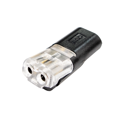 [30200] Connector for joining 2-wire LED strip cables, up to 300V 9A.