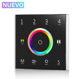 [202162] Mando empotrable universal (5 en 1) inalámbrico 4 zonas. MUPN4