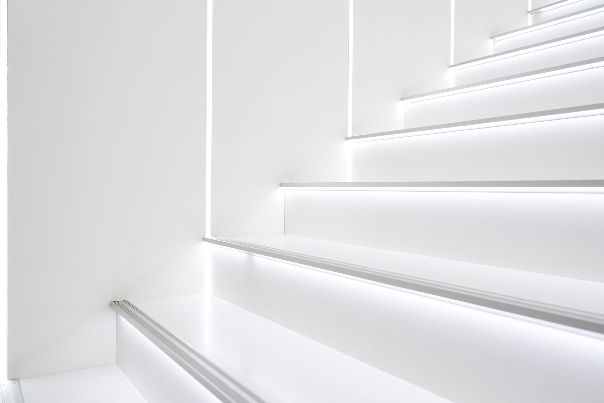 tiras led escaleras