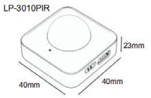 Sensor interruptor inalámbrico de movimiento 12/24V 2.4G 0-3 metros 30 segundos120 grados