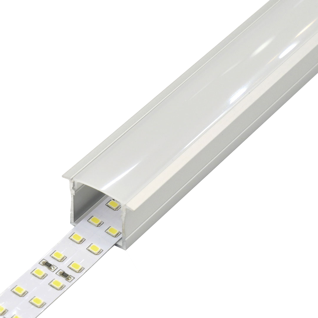 Perfil Led Empotrable MT3020 - SILVER (XT-455 ) - Metría