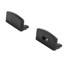 Perfil LED de superficie de 17.2 mm x 7 mm lacado en negro