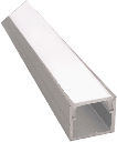 Perfil LED de superficie 13 mm x 12 mm