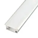 Perfil LED empotrable en el suelo de exteriores de 27,2 mm x 11 mm