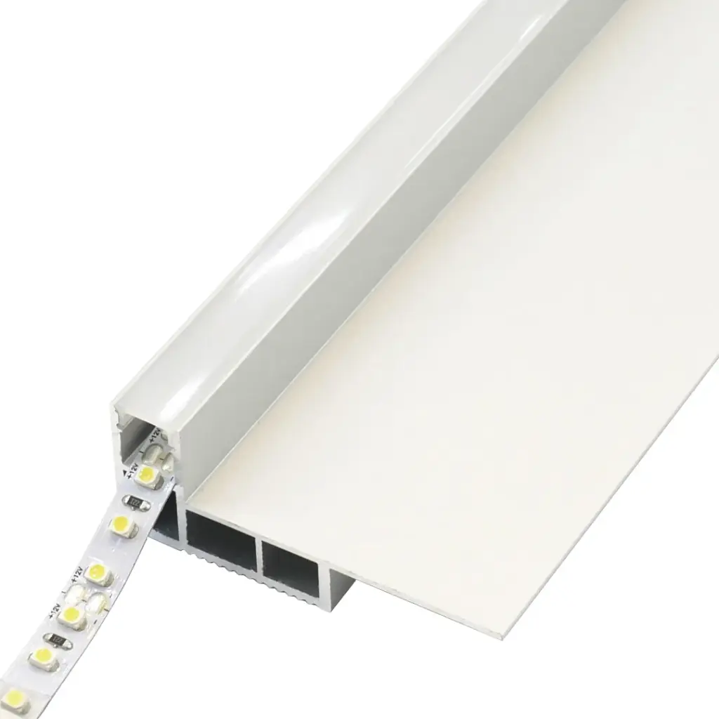 Perfil LED para escaleras de 68 mm x 26 mm