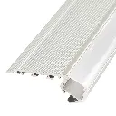 Perfil LED para escaleras de 66,32 mm x 26,97 mm