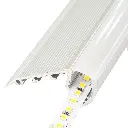 Perfil LED para escaleras de 66,32 mm x 26,97 mm