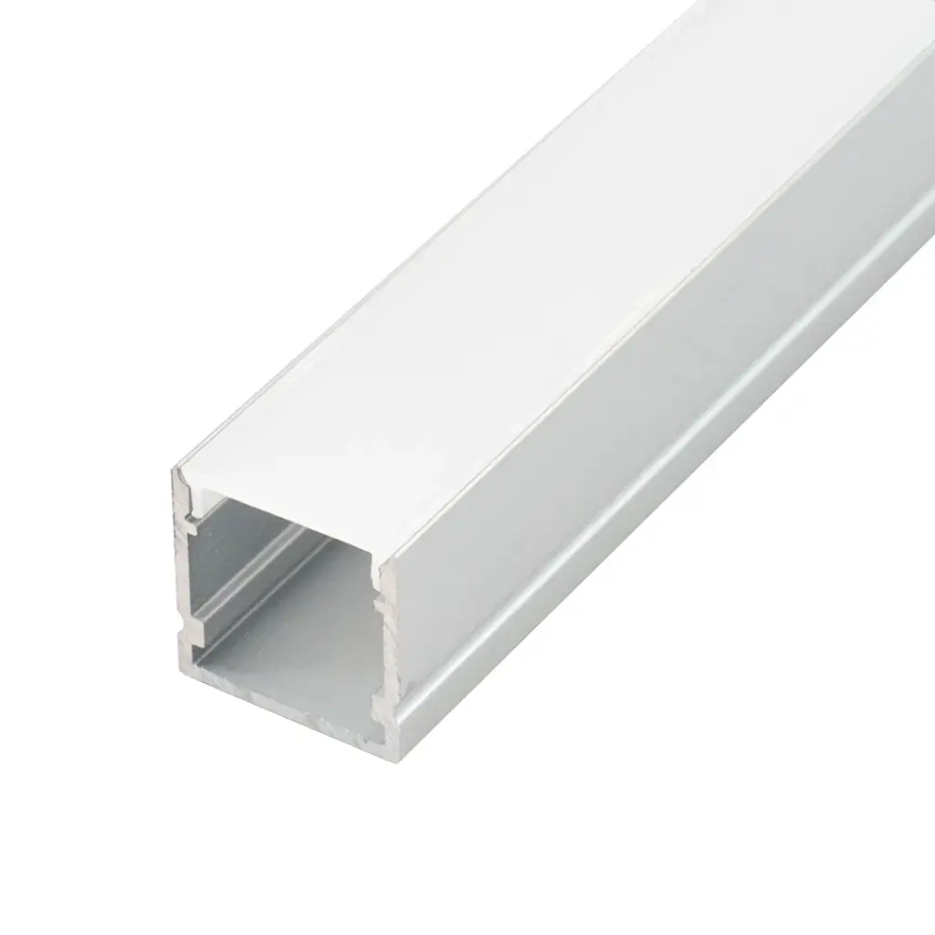 Perfil LED de superficie de 20 mm x 19,7 mm