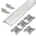 Perfil LED de superficie de 38,98 mm x 8,77 mm