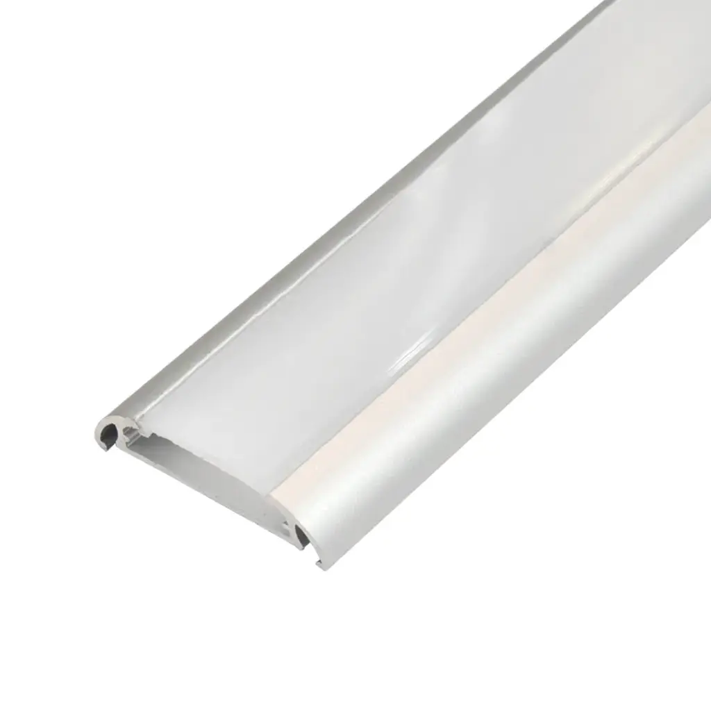 Perfil LED de superficie de 38,98 mm x 8,77 mm