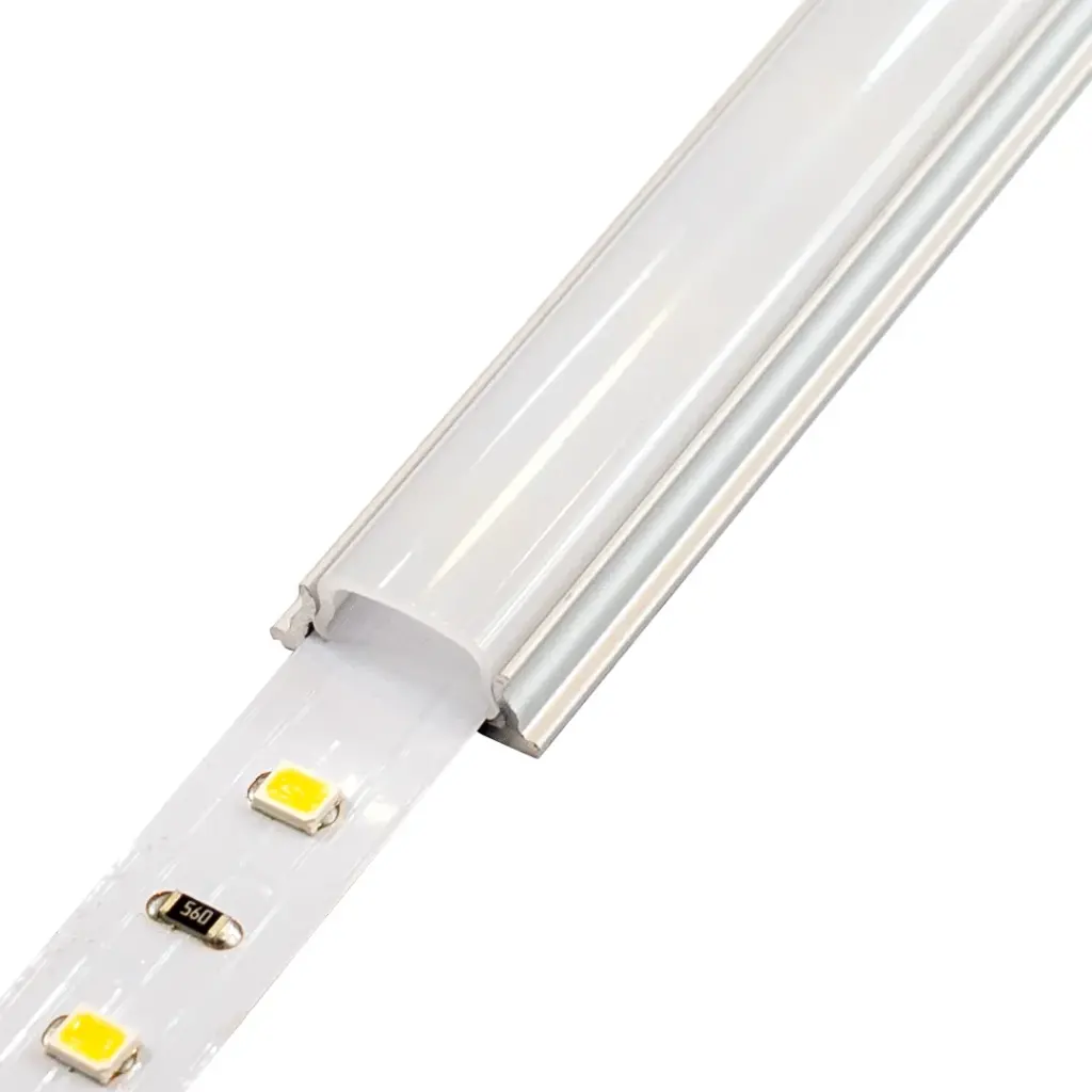 Perfil LED de superficie de 15 mm x 6,6 mm
