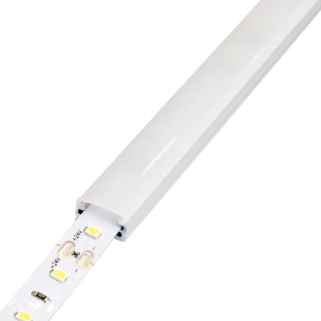 Perfil LED de superficie de 14 mm x 9 mm
