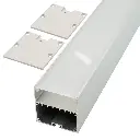 Perfil LED colgable de 50 mm x 50 mm