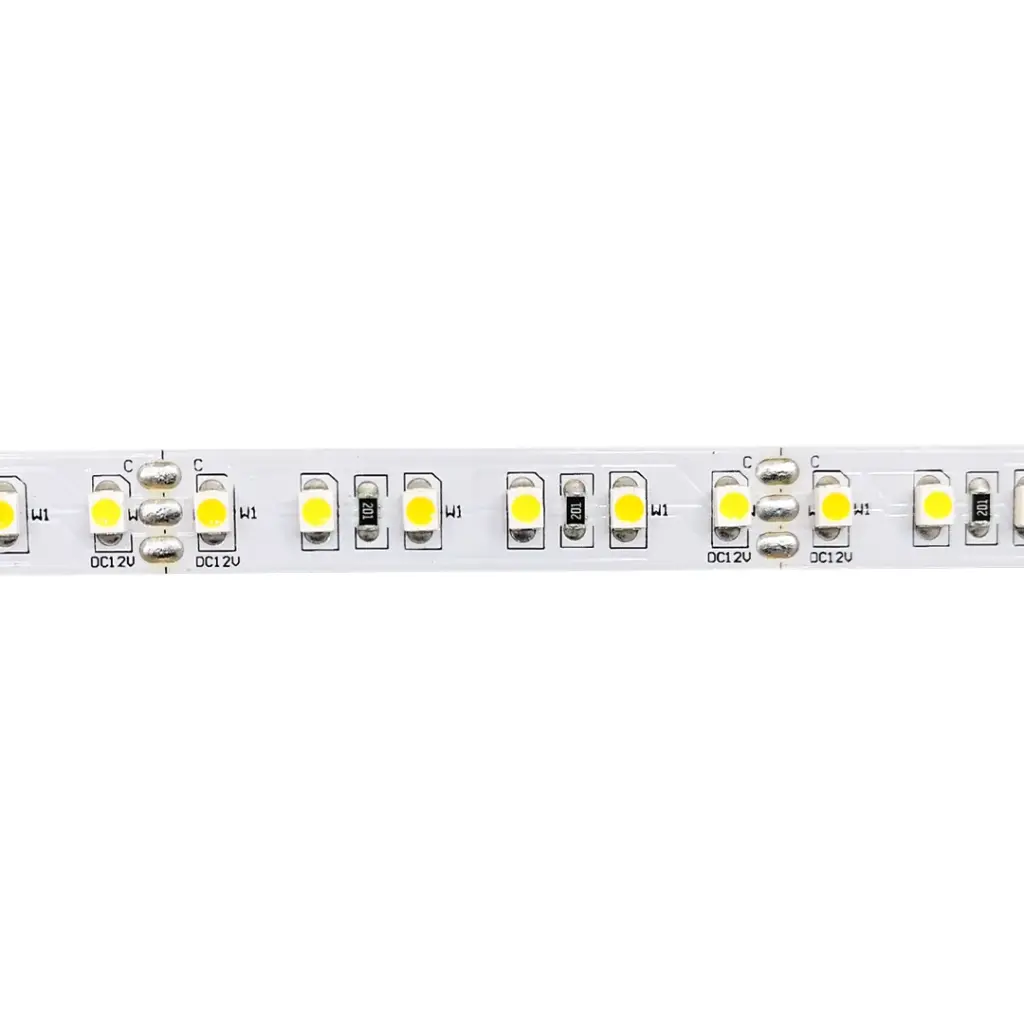 Tira LED 9,6W  DC12V 120LEDs/m SMD3528 IP20 3000+6000ºK Luz Dual Cálida y Fría 10mm 5m