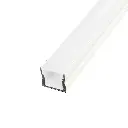 Perfil LED de superficie de 17 mm x 14,5 mm blanco