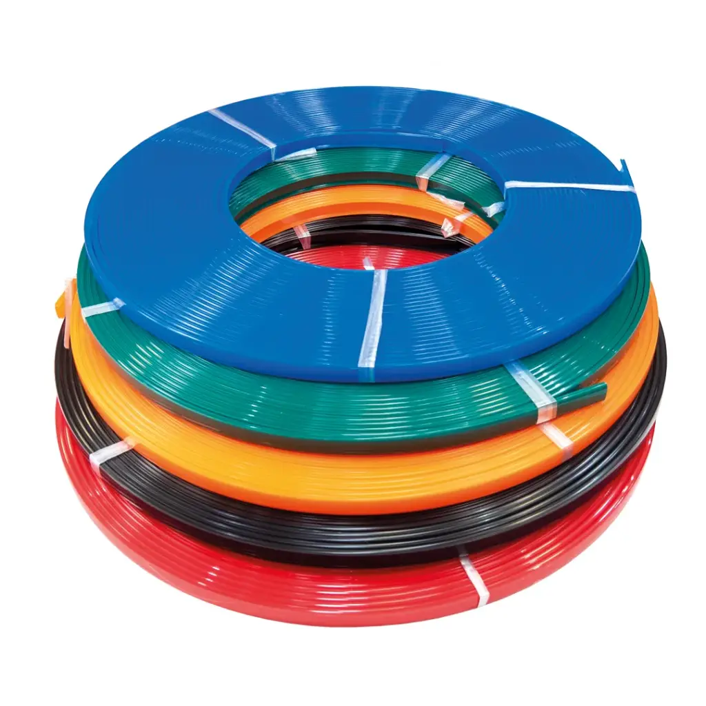 Difusor verde en rollo de 30 m. para perfiles LED con ancho de 12,5 mm.