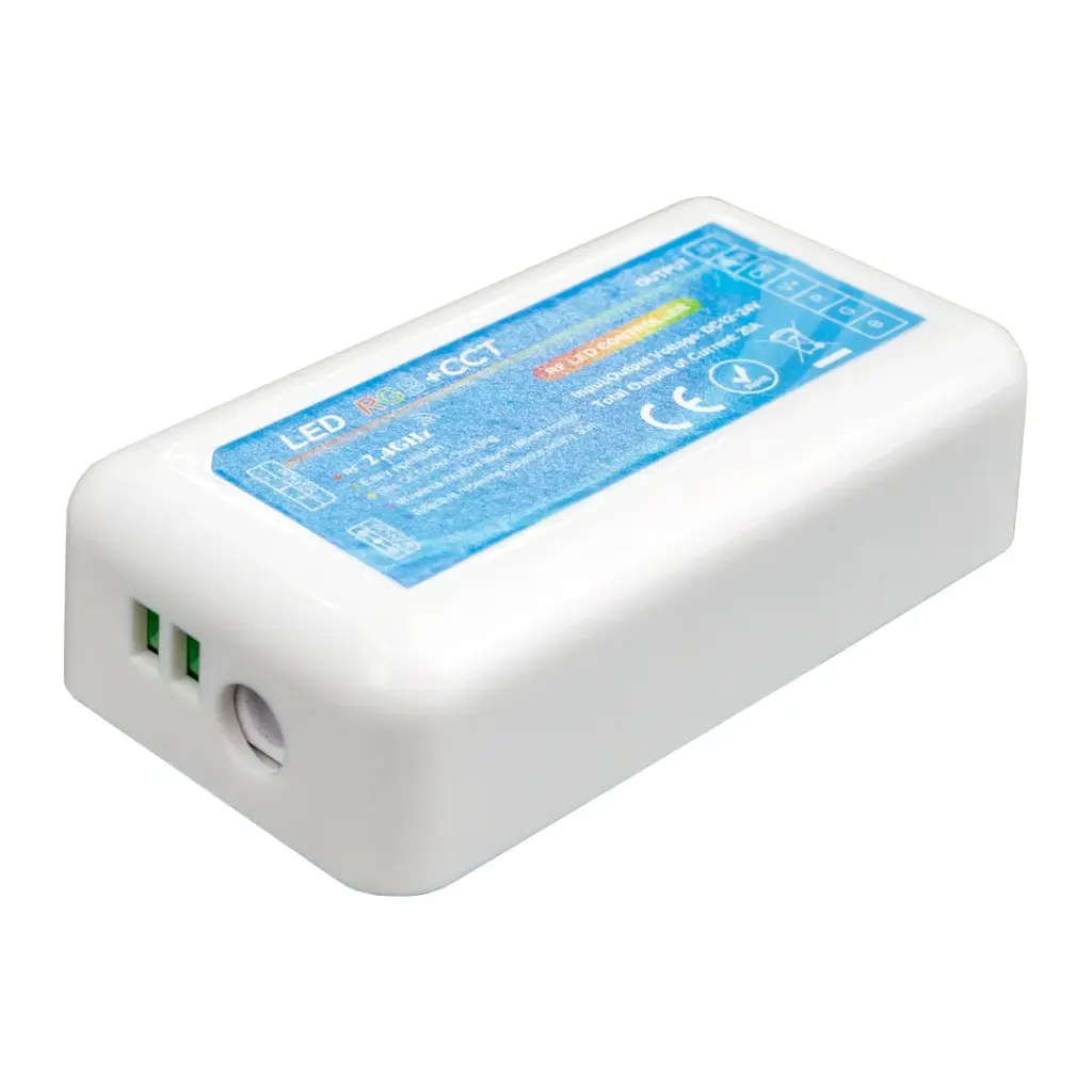 Controlador 2.4GHz. para RGB+CCT (8 zonas máx.) DC12V: 240W / 24V:480W