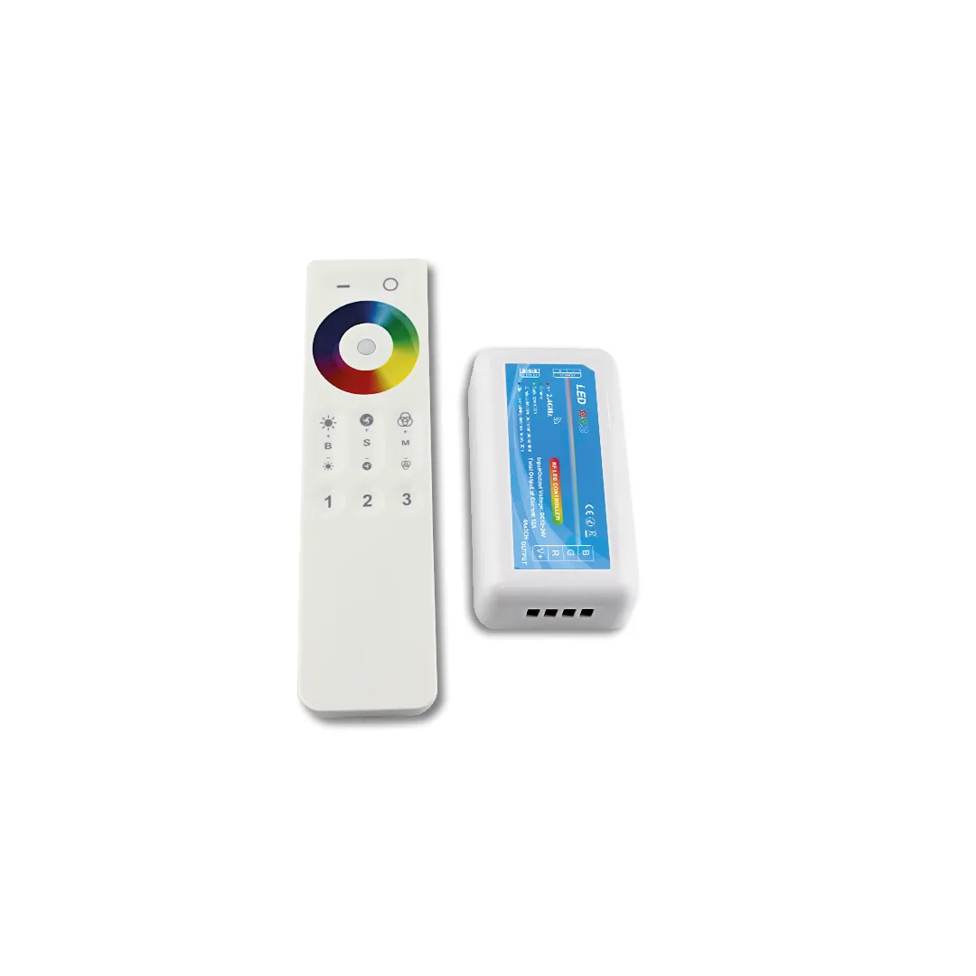 Controlador 2.4GHz. para RGB (3 zonas máx.)  DC12V: 144W / 24V:288W