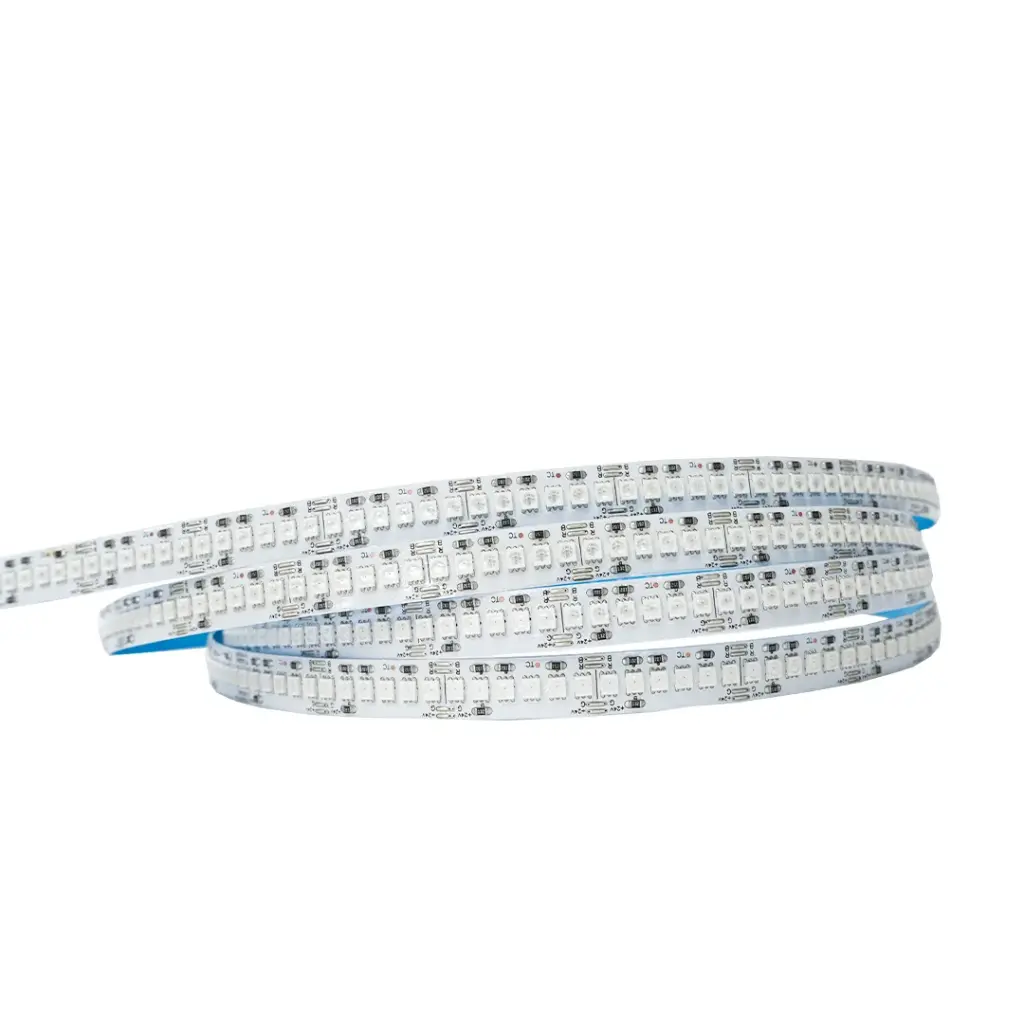 Tira LED RGBW 19,2W DC24V 60LEDs/m SMD5050 IP20 RGB + 4K (4 en 1) 10mm 5m (copia)