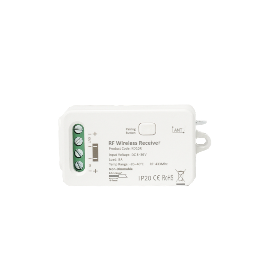 Receptor inalámbrico DC12-48V