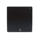 Interruptor inalámbrico negro. 1 botón