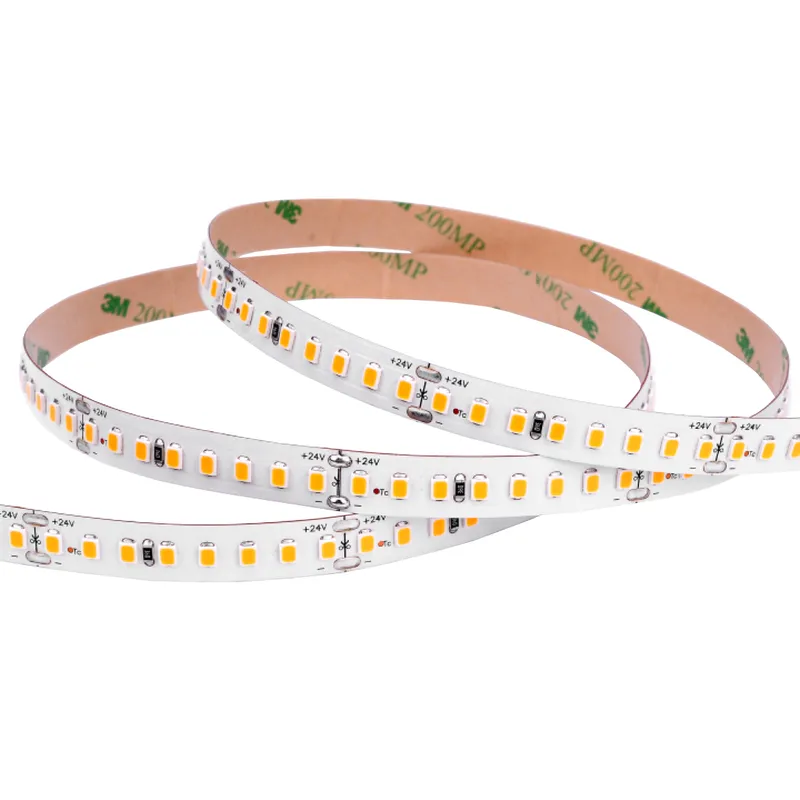 Tira LED para frutería 16,9W 128LEDs/m SMD2835 IP20 Luz Fría 5.000ºK DC24V 10mm 5m