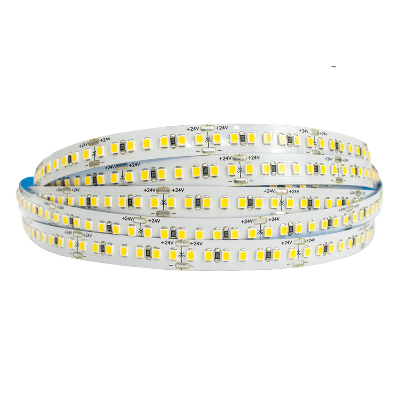 Tira LED 16,5W DC24V 182LEDs/m SMD2835 IP20 Luz Neutra 10mm 5m