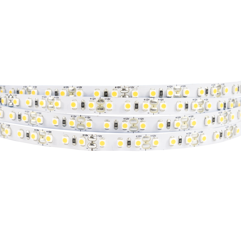 Tira LED 9,6W 120LEDs/m SMD3528 IP20 Luz Fría DC12V 8mm 5m