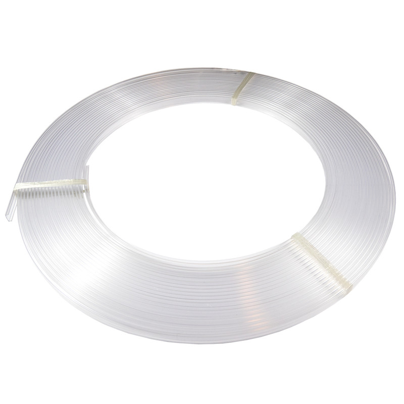 Difusor transparente en rollo de 30 m. para perfiles LED con ancho de 12,5 mm.