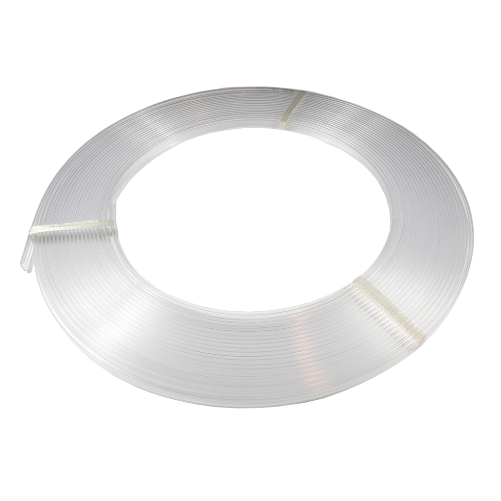 Difusor transparente en rollo 30 m. para perfiles LED con ancho de 21 mm.