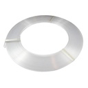 Rotolo diffusore trasparente da 30 m per profili LED larghezza 28 mm