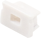 Tapa para perfil con agujero 16128