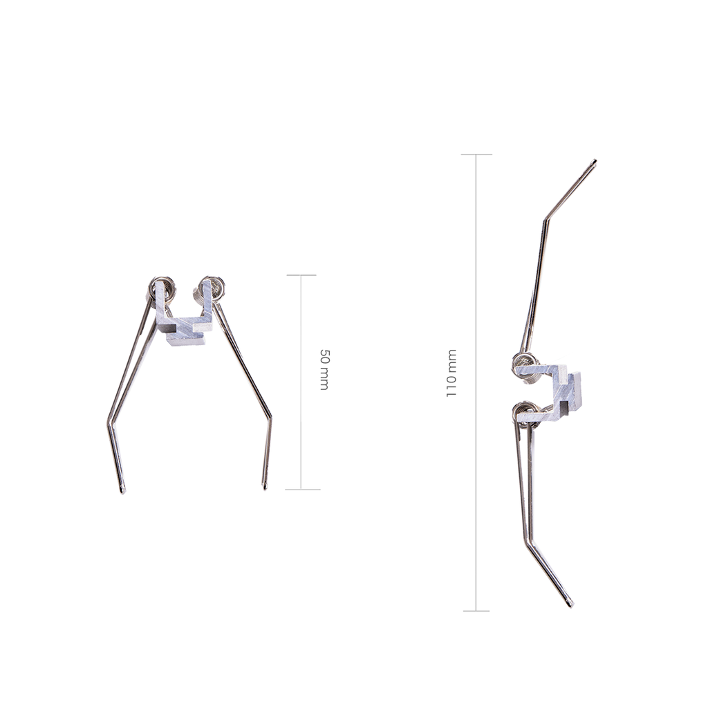 Pinza para la sujeción de perfiles LED