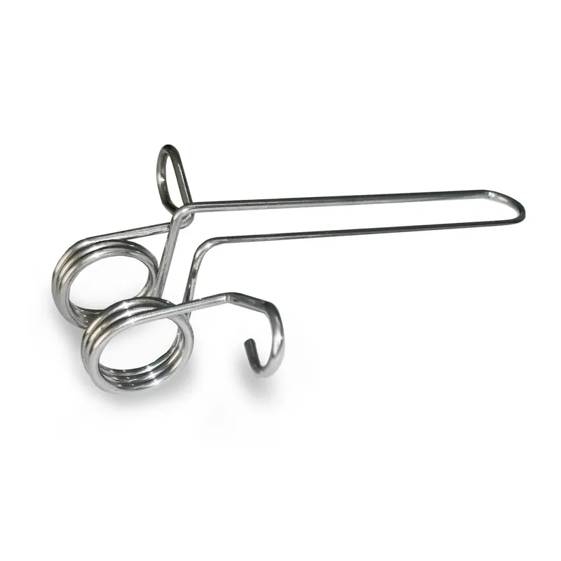 Simple clip for securing LED profiles