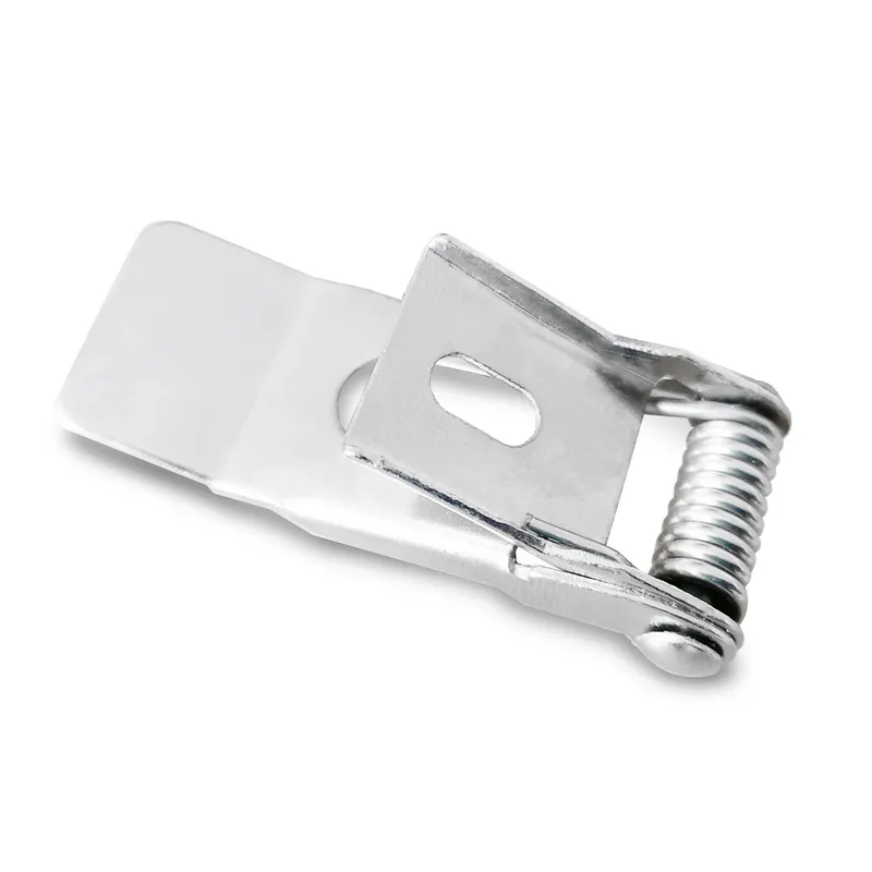 Special clamp for securing LED profiles