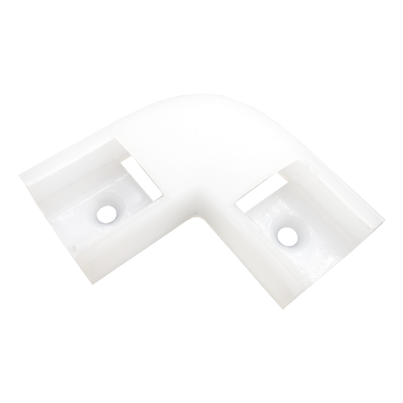 Conector de esquina para la unión de perfiles LED