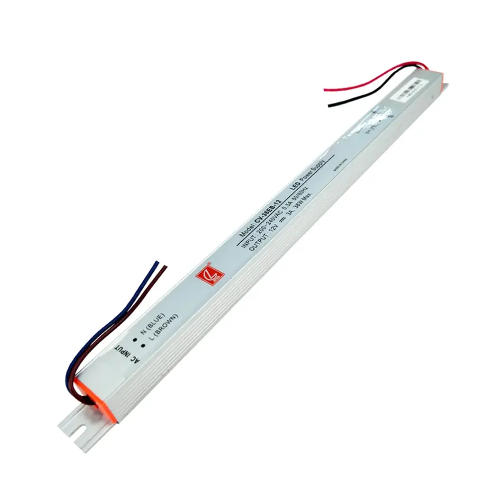 Fuente de alimentación extrafina para tiras LED 36W DC12V IP20