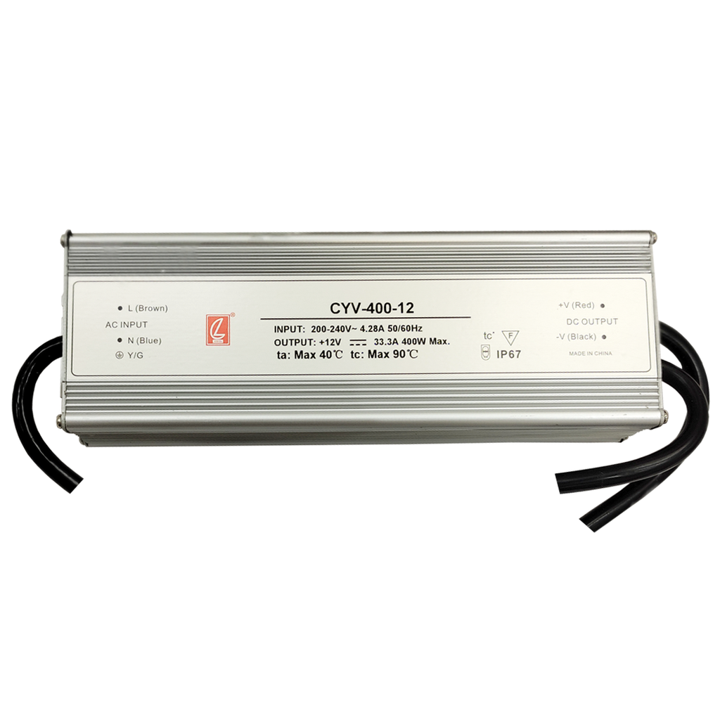 Fuente de alimentación para tiras LED 200W DC24V IP67 