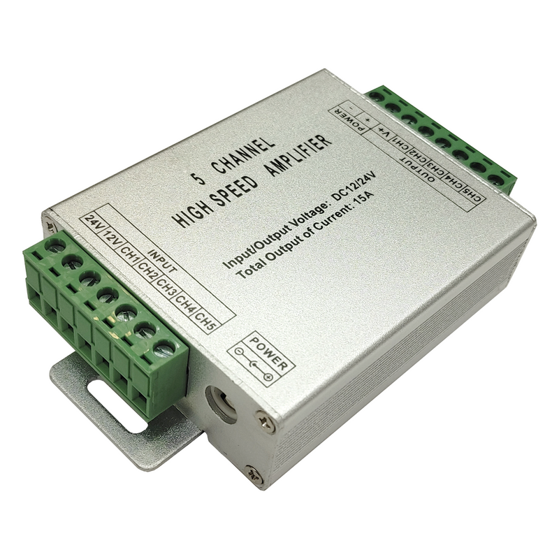Amplificador RGB+CCT DC12V:180W / DC24V:360W