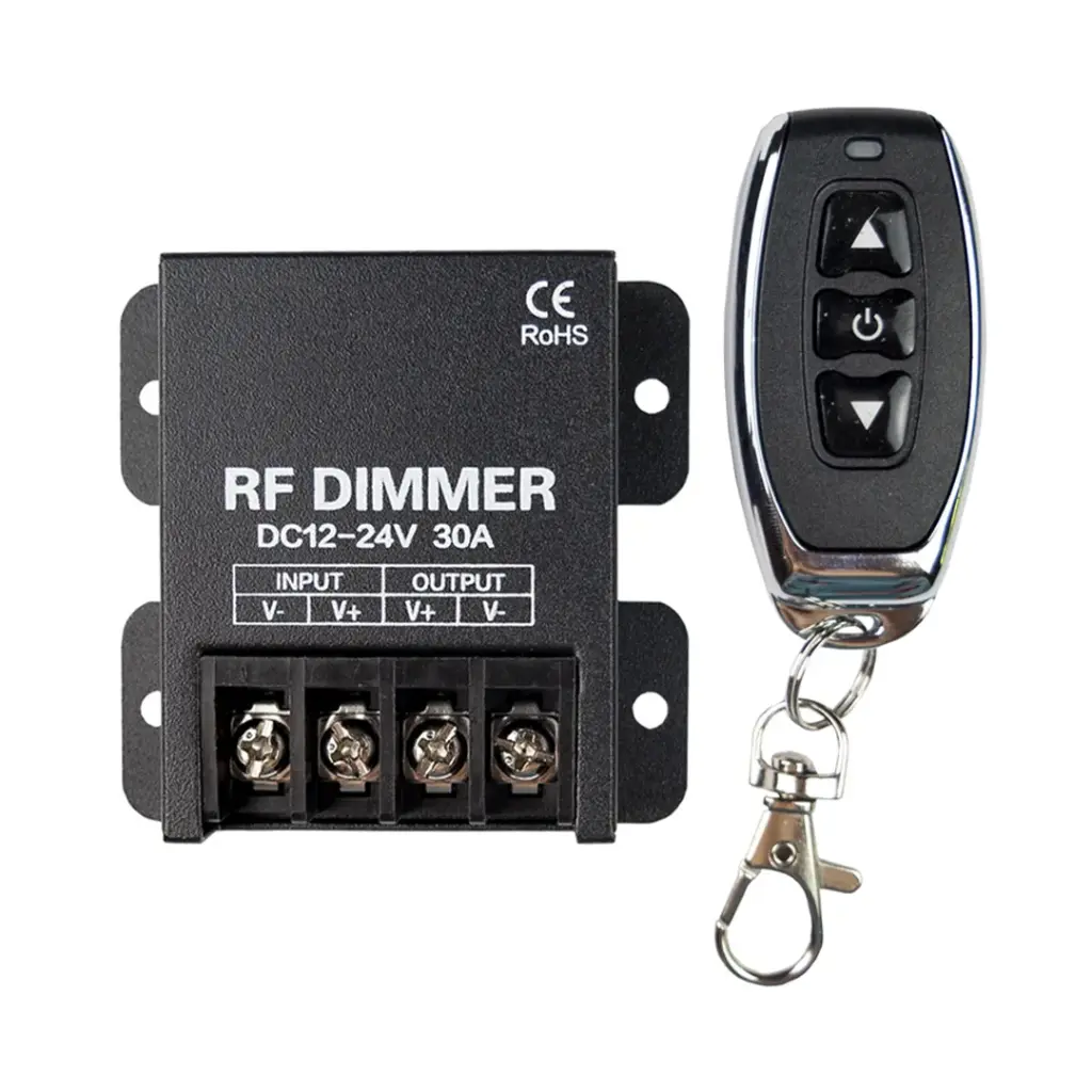 Regulador de tira LED monocolor DC12V: 360W / DC24V: 720W