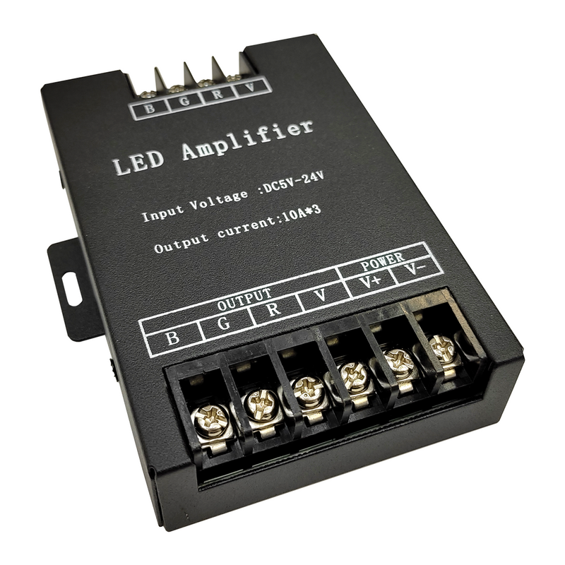 Amplificador RGB, DC5V: 150W / DC12V: 360W / DC24V: 720W