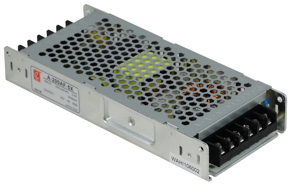 Fuente de alimentación 200W DC5V 40A IP20