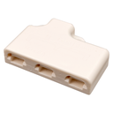 ﻿Conector de 3 entradas para tiras LED de dos hilos﻿