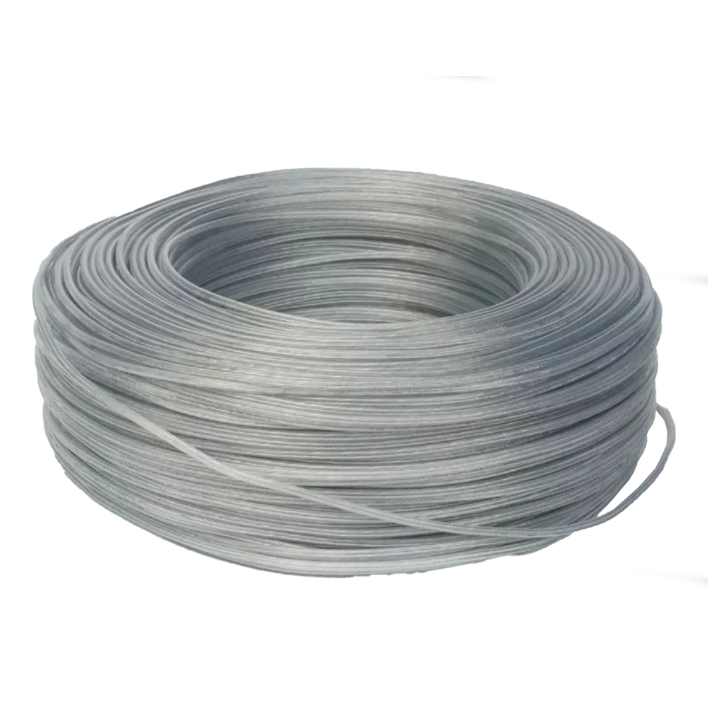 Cable  DC de 2 hilos para tiras LED en rollo de 100 metros. Transparente﻿