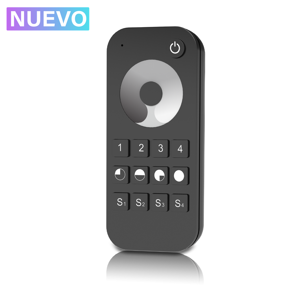Mando para controlar tiras LED monocolor (4 zonas). MM4