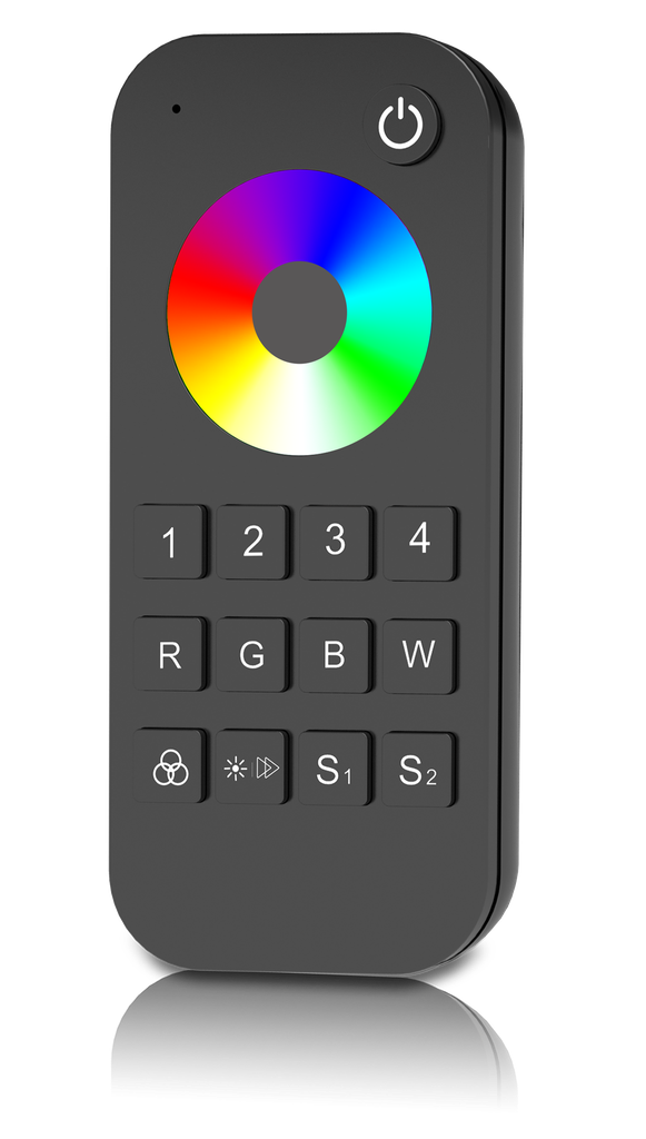 Mando para controlar tiras LED RGB/RGBW (4 zonas). M344
