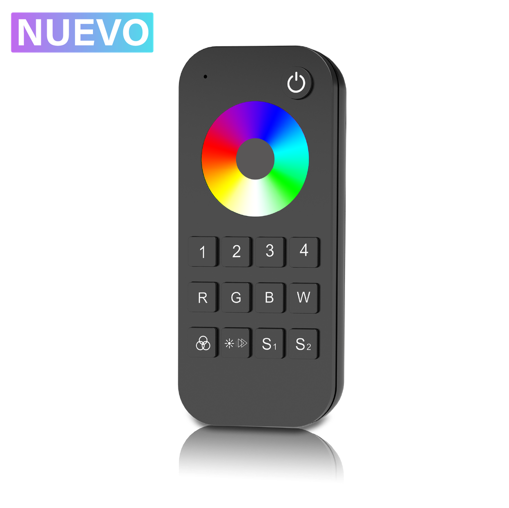 Mando para controlar tiras LED RGB+CCT (4 zonas). M54