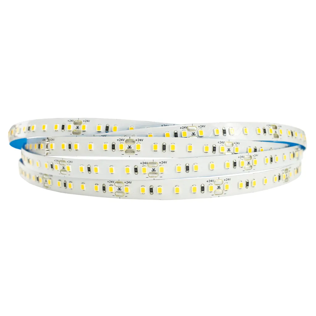 Tira LED 14W 120LEDs/m SMD2835 IP20 4.000ºK DC24V 10mm 5m (copia)