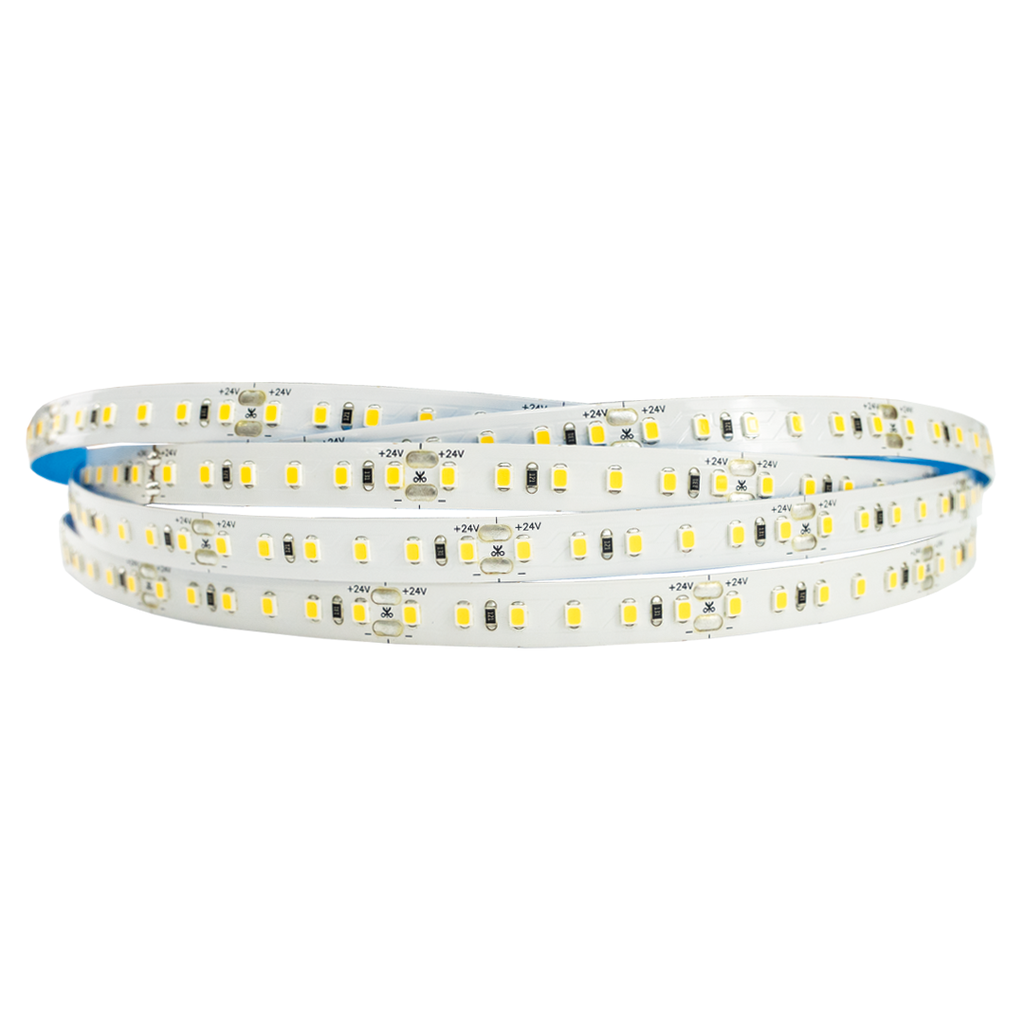 Tira LED 14W DC24V 120LEDs/m SMD2835 IP20 2700ºK Luz Extra cálida 10mm 5m